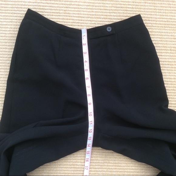 Talbots Black Lined Dress Pants - Size 8 - Picture 6 of 12